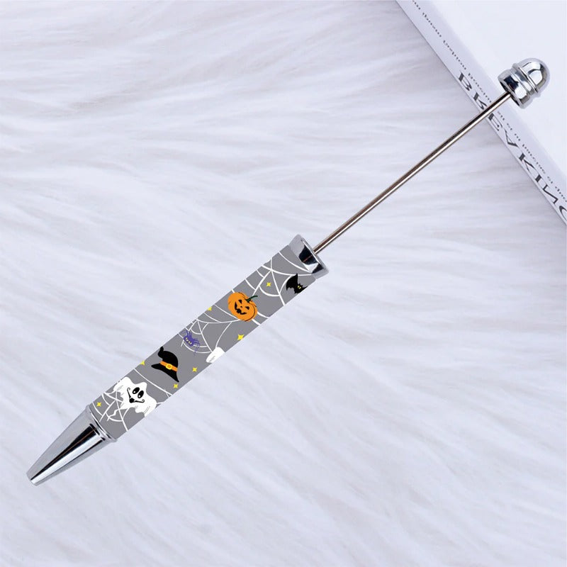 Wholesale 6pcs/30pcs Halloween Prints DIY Beadable Pens